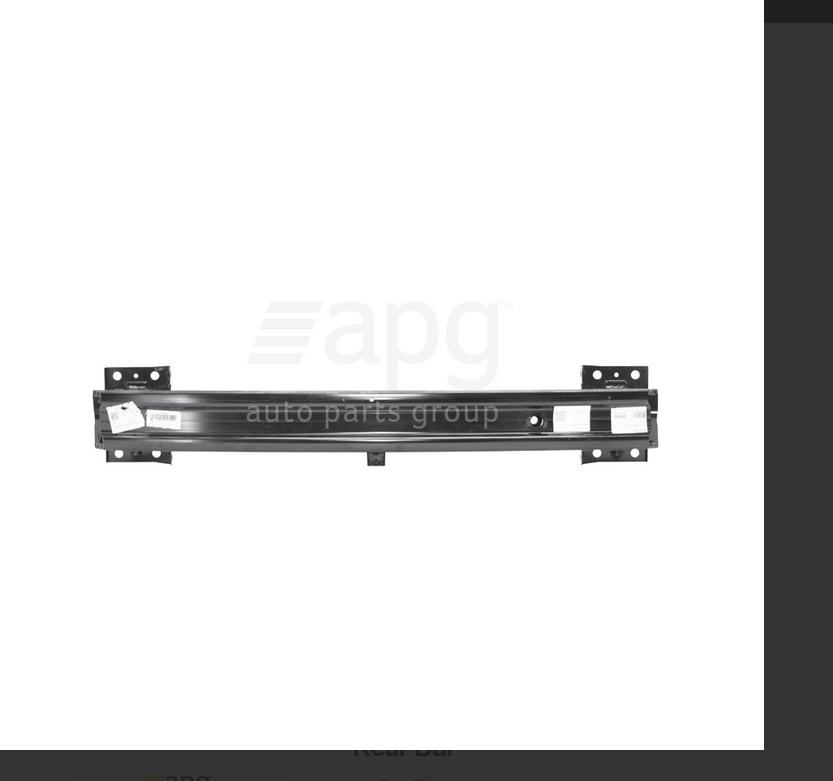 Genuine Front Bar Reinforcement FRONT REO FOR MG MG3 SZP1 7/2016-12/2021 HATCH