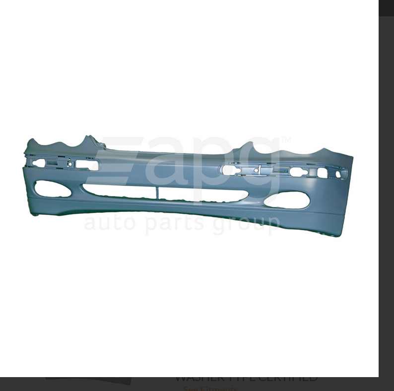 FRONT BAR COVER BUMPER FOR MERCEDES BENZ C-CLASS S203 Diesel 10/2000-6/2007