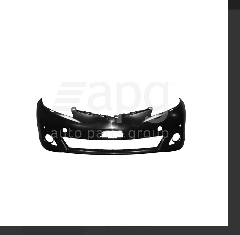 GENUINE FRONT BUMPER BAR FOR TOYOTA TARAGO 4/12- ULTIMA V6 SENSOR&WASHERS TYPE