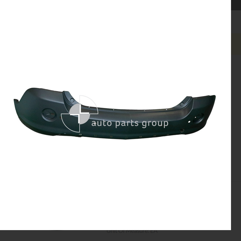 GENUINE REAR BUMPER BAR FOR HOLDEN CAPTIVA -7/2009-1/2015 WITH SENSOR TYPE