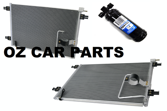 Air Conditioning AC Condenser + DRIER KIT FOR HOLDEN COMMODORE VZ WL V6 V8 ALL