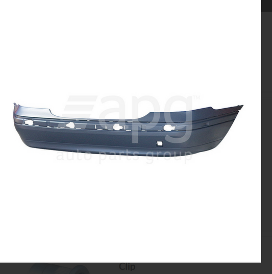 NEW REAR BAR COVER BUMPER FOR Mercedes-benz C Class 10/00-6/07 WITHOUT AMG PACK