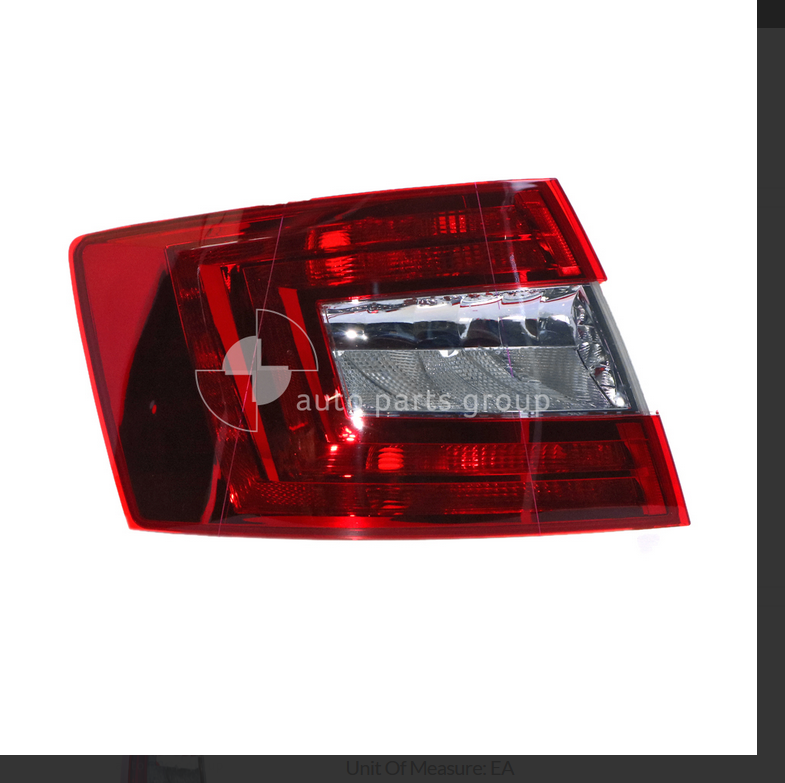 NEW LEFT SIDE TAIL LIGHT FOR SKODA OCTAVIA NE SEDAN 11/2013-5/2015
