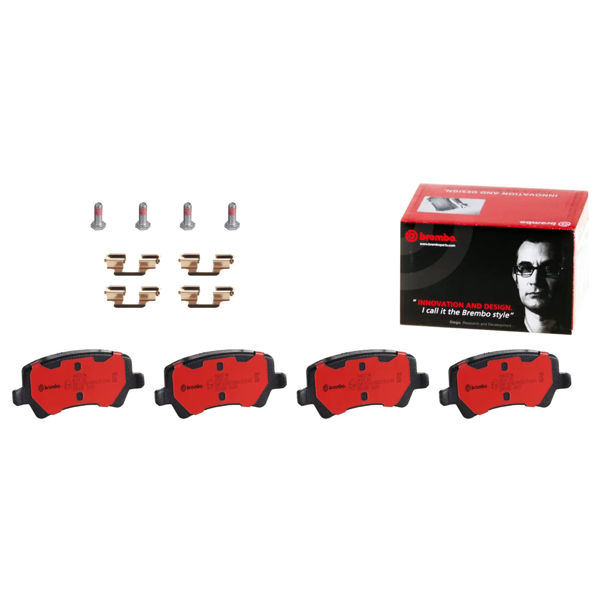 Brembo REAR Brake Pad Set For Land Rover Freelander 2 L359 SUV TD4 4x4 2006-2014