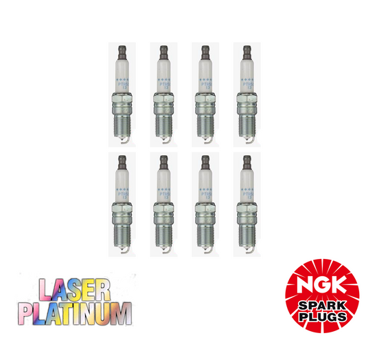 8x LASER PLATINUM NGK SPARK PLUG SET FOR Ford TS50 FTE Tickford AUIII 5.6L V8 (2