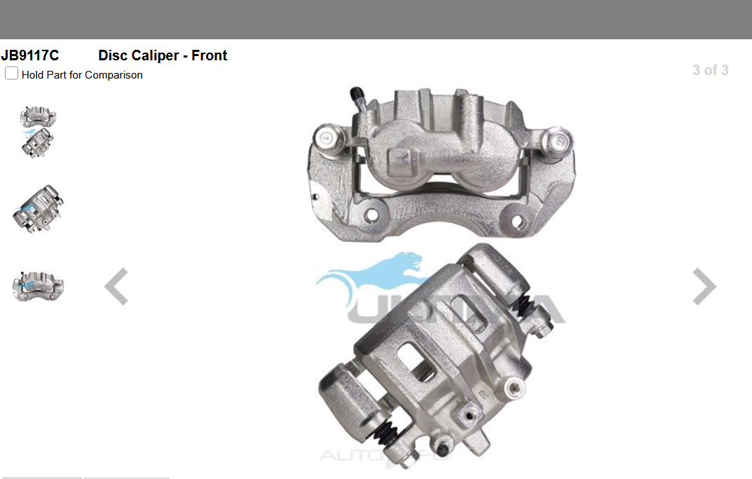 Brake Caliper Disc Caliper RIGHT FRONT FOR MITSUBISHI CHALLENGER 1997-2007