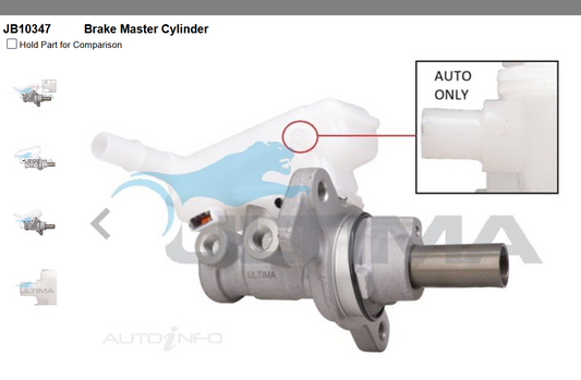 NEW BRAKE MASTER CYLINDER FOR FORD FIESTA CL LX WS HATCH 2009-2012