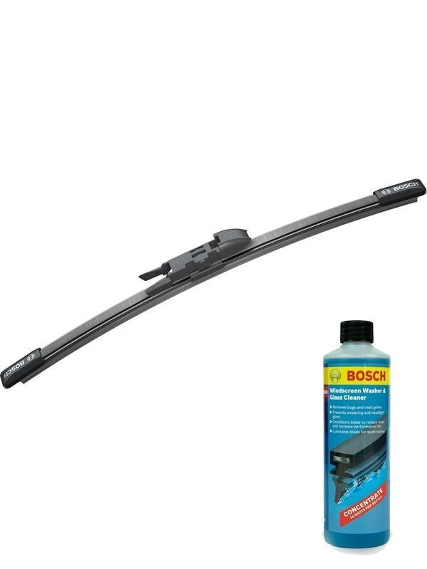 Bosch Rear Wiper Blade 240mm + Windshield Washer Fluid Fits Mercedes Benz A-Clas