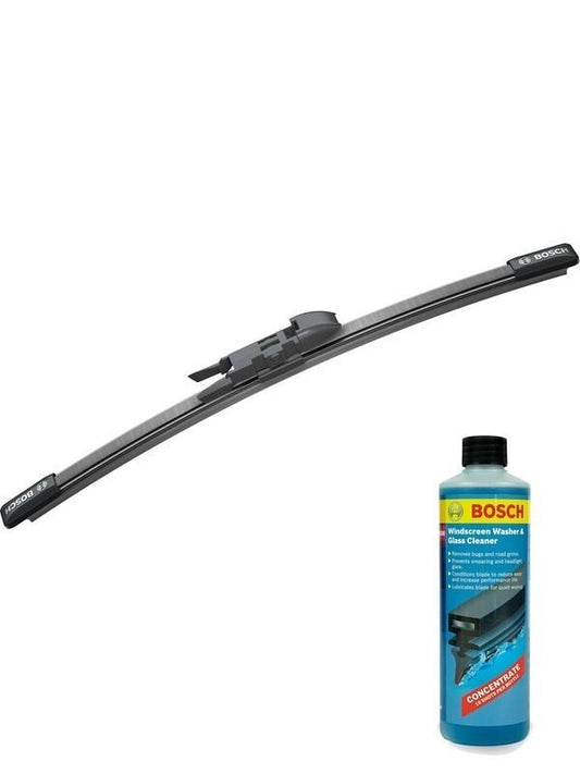 Bosch Rear Wiper Blade 240mm + Windshield Washer Fluid Fits Mercedes Benz A-Clas
