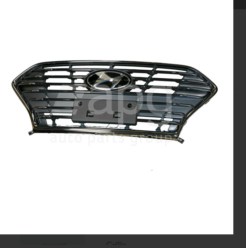 GENUINE FRONT GRILLE FOR HYUNDAI SONATA Active 8/2017-12/2020