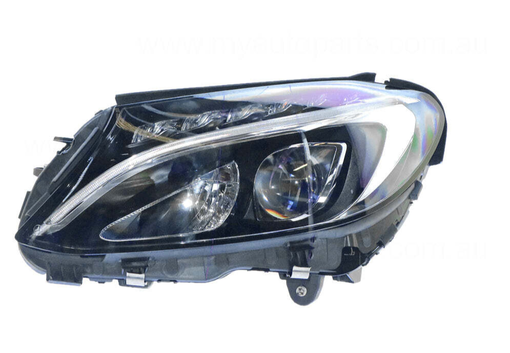 GENUINE LEFT SIDE HEADLIGHT FOR Mercedes-Benz C Class 8/2014-8/2018 LED TYPE