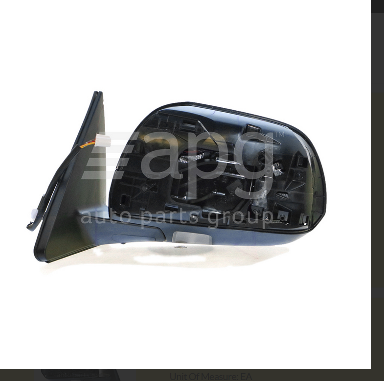 GENUINE PASSENGER LEFT FRONT DOOR MIRROR FOR TOYOTA KLUGER 7/2010-12/2013