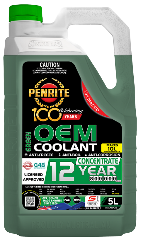 5L GREEN OEM COOLANT CONCENTRATE GREEN Anti-Freeze FOR PENRITE COOLGREEN005