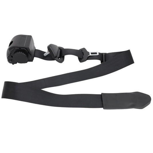LEFT FRONT BUCKET Seat Belt For Toyota LANDCRUISER 80 Series Seat Mountâ€“Black