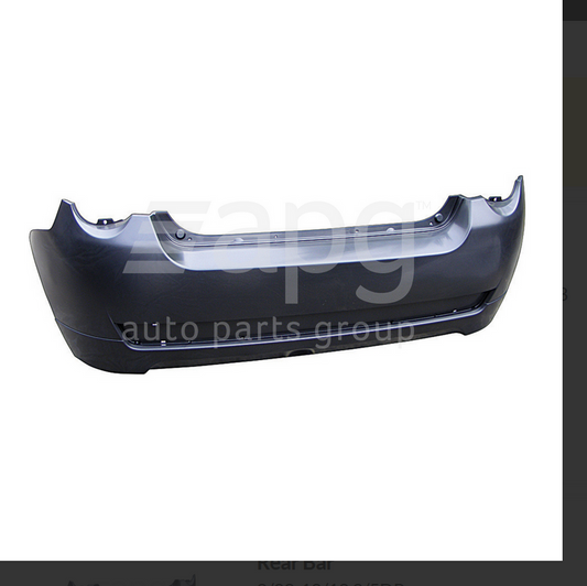 GENUINE REAR BUMPER BAR FOR HOLDEN BARINA 8/08-12/12 3/5DR W/O HONEYCOMB GRILLE