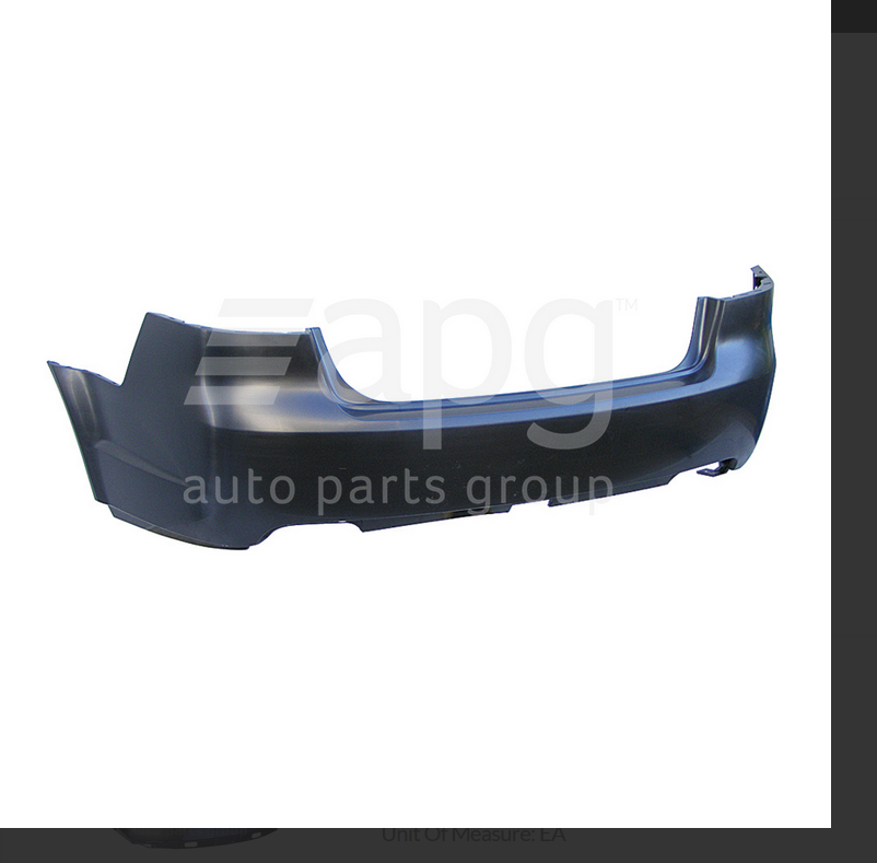 NEW REAR BUMPER BAR FOR HOLDEN COMMODORE VE SS SSV SV6 SEDAN SERIES 1-2