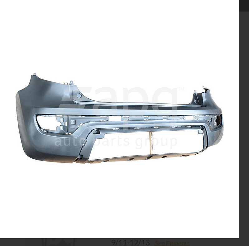 GENUINE REAR BUMPER BAR FOR KIA SOUL 9/2011-12/2013