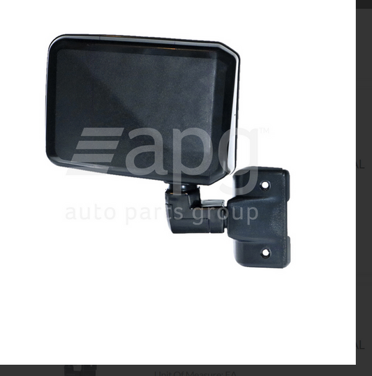 NEW RIGHT DOOR MIRROR FOR TOYOTA LANDCRUISER 11/1984-1/1990 VERTICAL STANDING