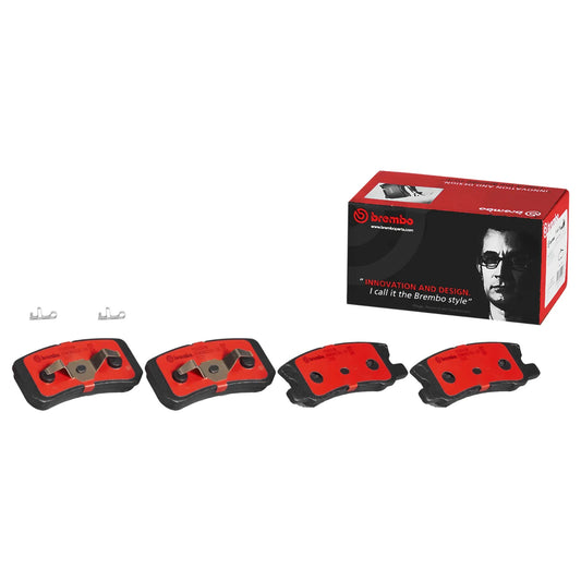 Brembo REAR Brake Pad Set For Jeep Compass (MK49) â€“ 2007 to 2017