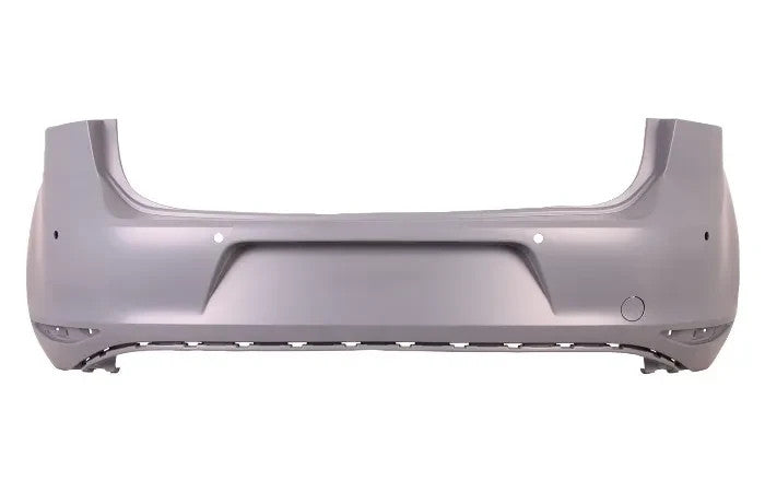 NEW REAR BAR BUMPER FOR VOLKSWAGEN GOLF MK7 HATCHBACK 04/1301/17 SENSOR HOLE TYP