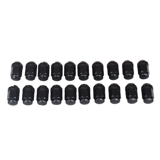 20 Pcs Black Wheel Nuts 12x1.5 For Holden Commodore VL VN VR VS SEDAN WAGON UTE