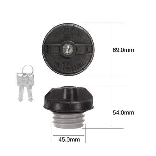 FUEL CAP WITH KEY FOR  45.0-MM Locking Fuel Cap FUEL LOCK