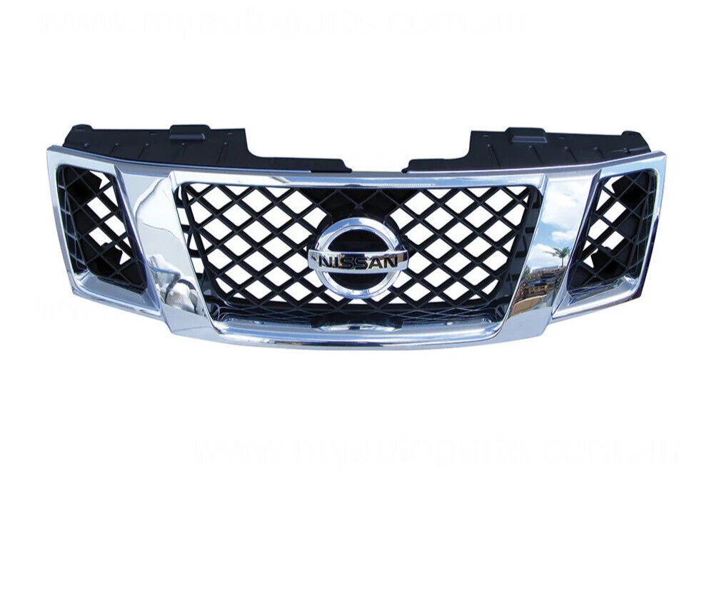 GENUINE CHROME GRILLE FOR NISSAN NAVARA-PATHFINDER 1/10-10/13