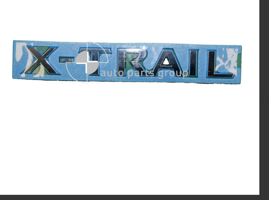 GENUINE TAIL GATE X-TRAIL BADGE EMBLEM FOR NISSAN X-TRAIL T-31 9/2007-2/2014