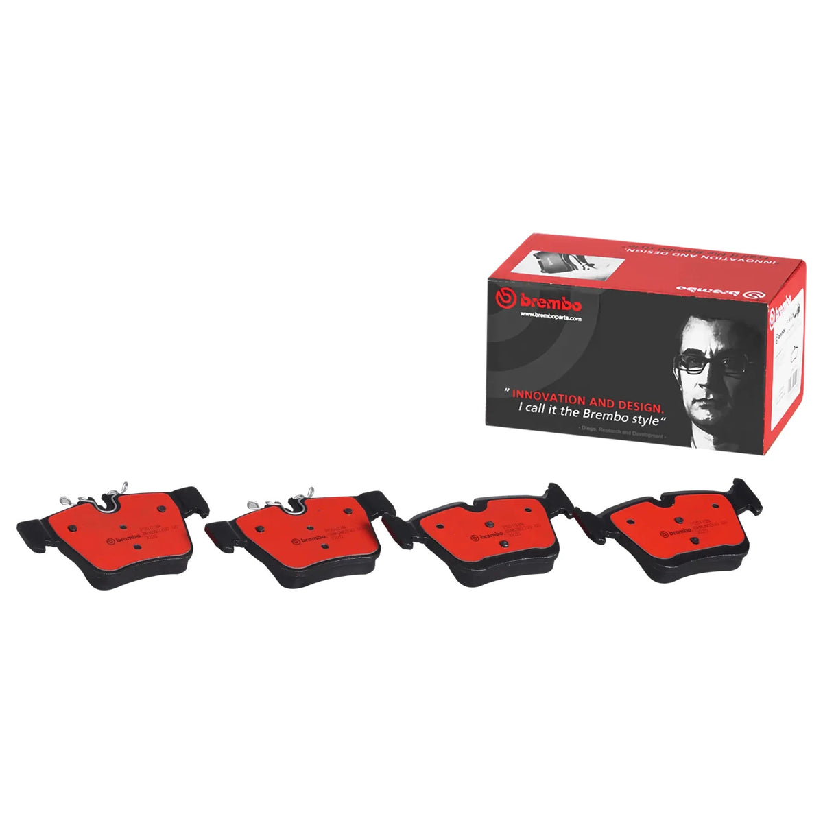 Brembo REAR Brake Pad Set For Mercedes-Benz C-Class (W205, S205, C205, A205) GLC