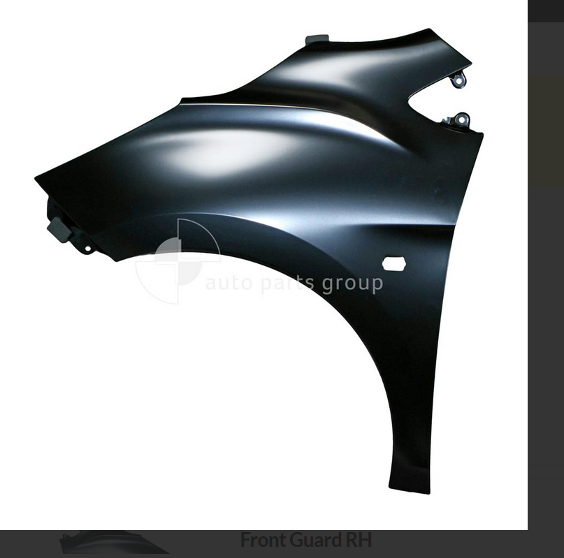 GENUINE LEFT FRONT GUARD FOR HOLDEN SPARK 12/2015-2/2018 HATCH LIGHT H ...