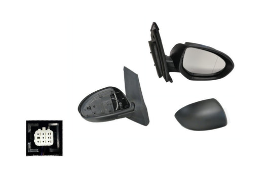 NEW DRIVER SIDE DOOR MIRROR FOR MAZDA 2  DE  06/2007 ~ 08/2014  3-PIN BLACK