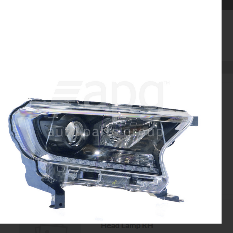 GENUINE RIGHT HEADLIGHT FOR FORD RANGER PX3 9/2018-5/2022 XENON PROJECTOR TYPE