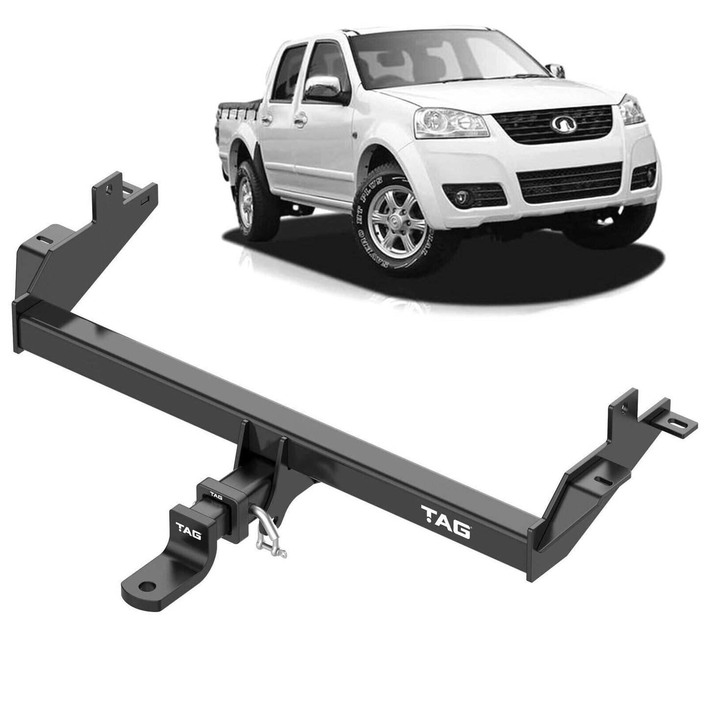 TAG Heavy Duty Towbar for Great Wall V240 (06/2009 - on), V200 (08/2011 - on)