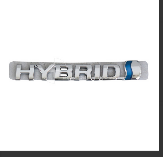 GENUINE LEFT GUARD BADGE EMBLEM FOR TOYOTA CAMRY AHV40 HYBRID 2/2010-1/2011