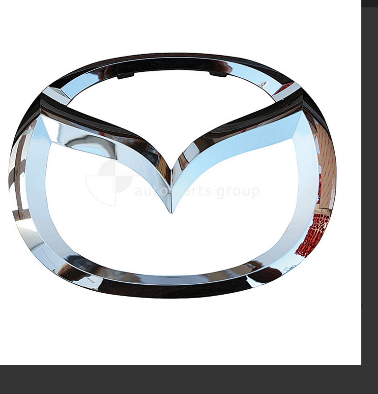 GENUINE FRONT BAR GRILLE BADGE EMBLEM FOR MAZDA-6 12/2012-12/2014 WAGON 4-DOOR