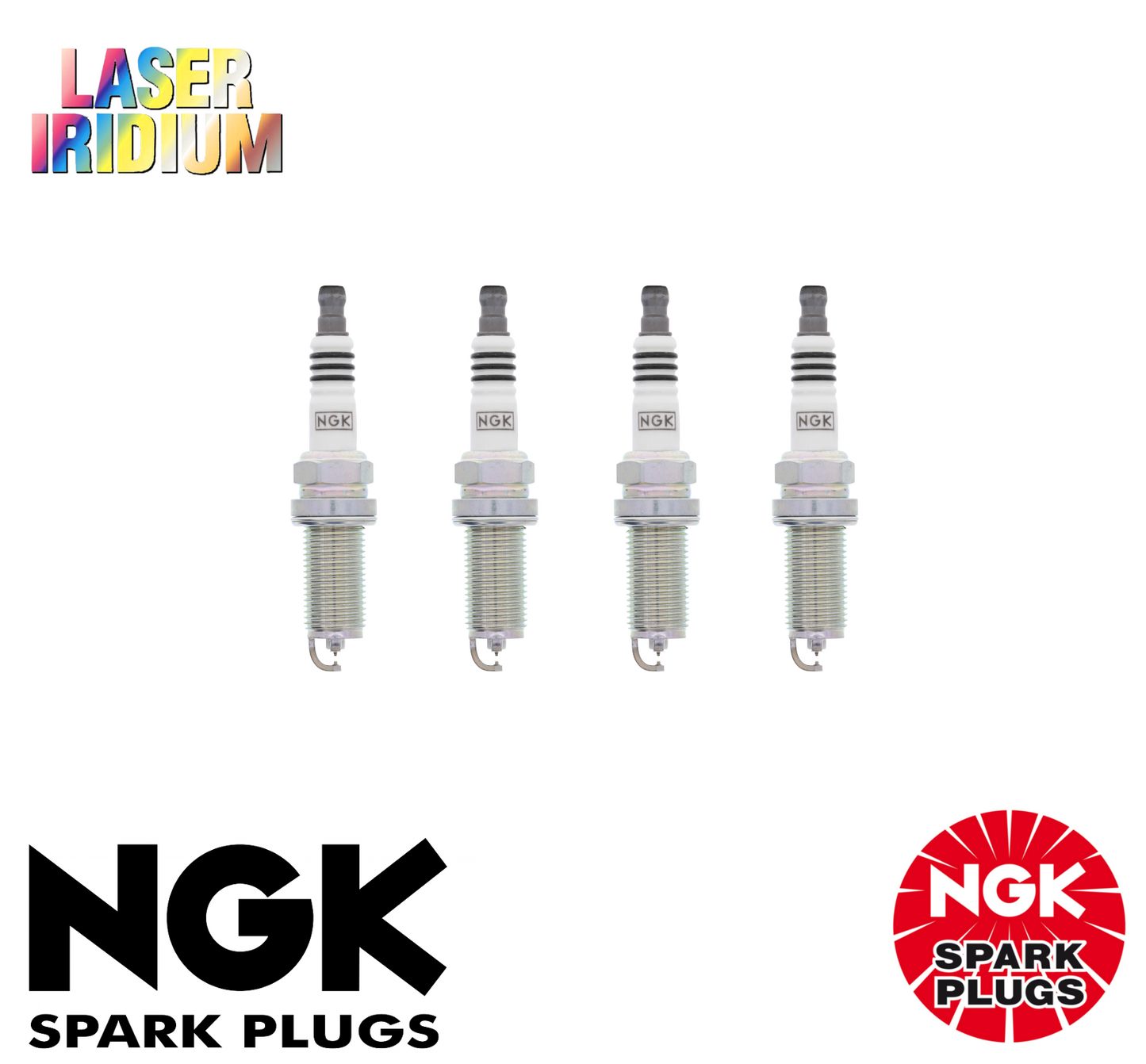 4x LASER IRIDIUM NGK SPARK PLUG FOR Toyota HiAce TRH200 2.0L 1TR-FE 9/2007-2017