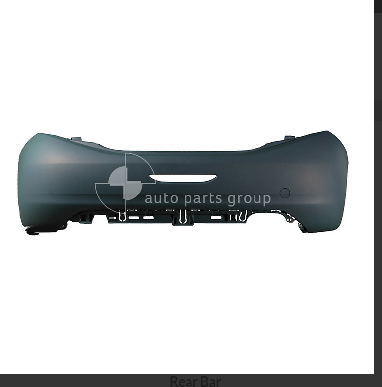 Genuine REAR BAR BUMPER FOR Peugeot 208 A9 9/2012-2/2017 HATCH