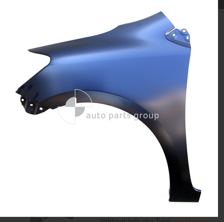 NEW LEFT FRONT GUARD FENDER FOR Toyota Yaris NCP93-R 3/2006-9/2016 NO BLINKER HO
