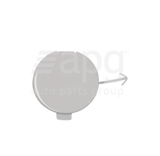 GENUINE  Rear Bar Tow Hook Cover FOR MITSUBISHI LANCER 10/07-3/14 4DR WHITE SEDA