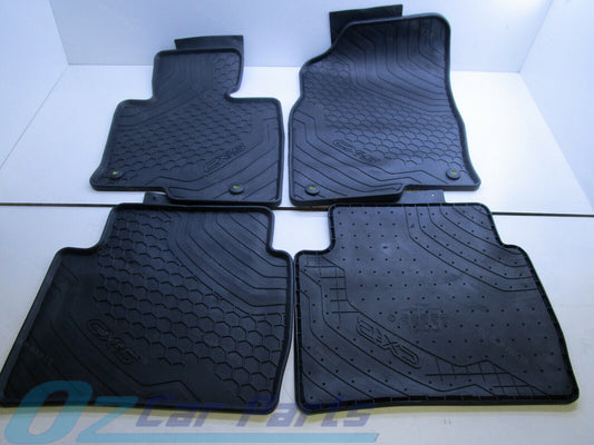 GENUINE RUBBER FLOOR MAT SET FOR CX5 MAZDA KF CX-5 CX5 2017/2022 NEW X4