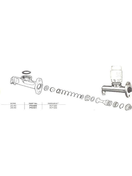 NEW Brake Master Cylinder fits Holden H Series 2.5 HD