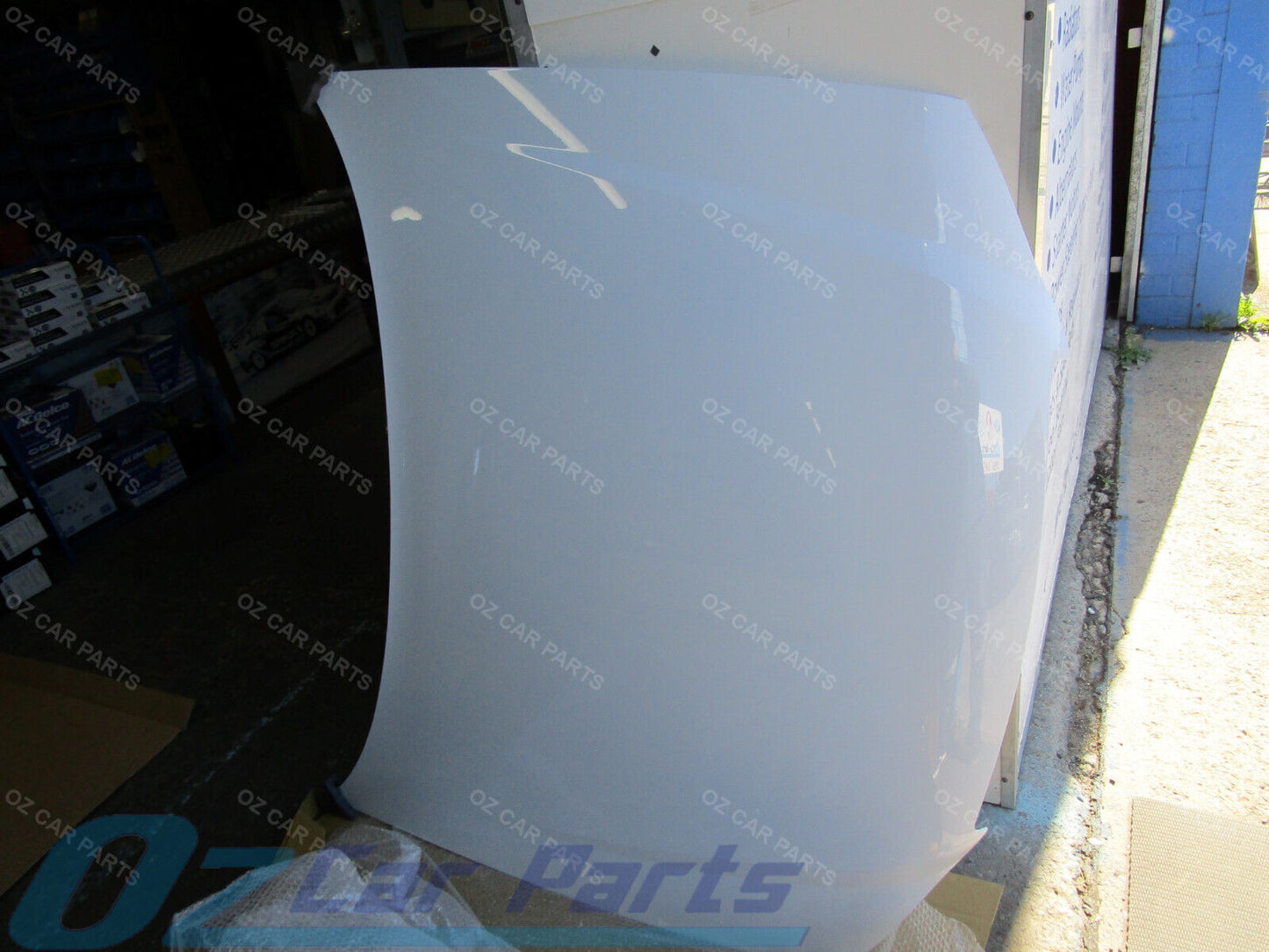 NEW WHITE BONNET HOOD FOR FORD FALCON BA AND BF SERIES 1 MODELS SEDAN WAGON UTE