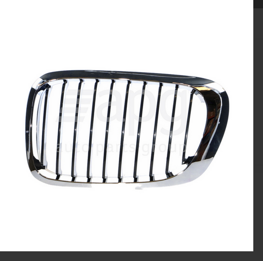 NEW FRONT LEFT GRILLE FOR BMW E46 6/1999-3/2003 BLACK 2-DOOR-COUPE