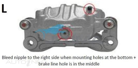 New Brake Disc Caliper LEFT FRONT For NISSAN PATROL GU Y61 1997-2017