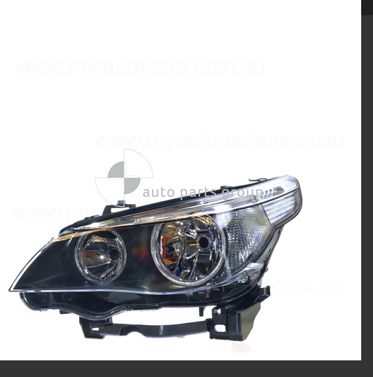 NEW DRIVER RIGHT HEADLIGHT LAMP FOR BMW 5 Series E60/E61 10/2003-2/07 HALOGEN