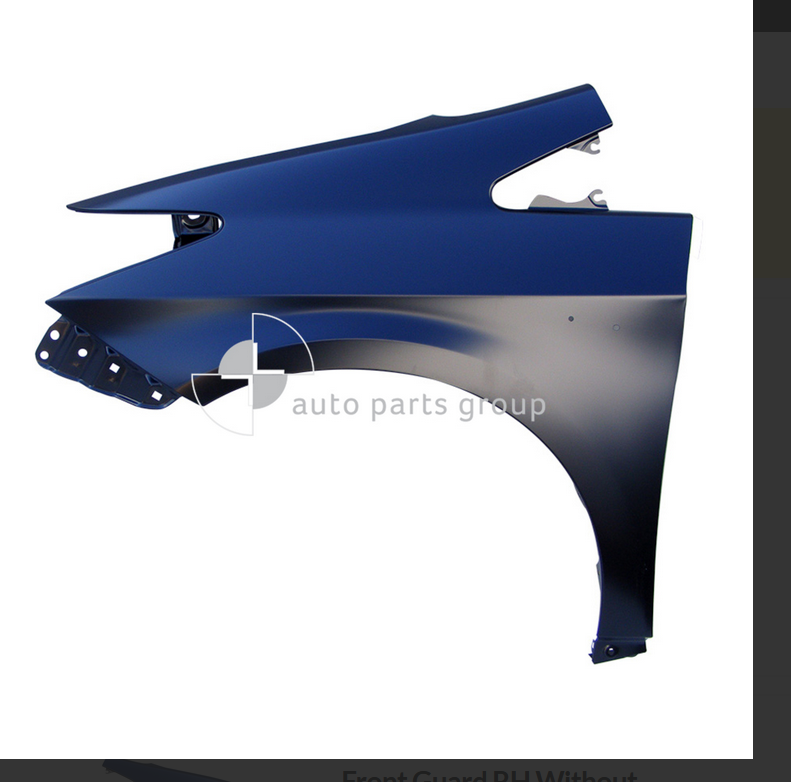 NEW PASSENGER LEFT FRONT GUARD FENDER FOR Toyota Prius ZVW30R 4/2009-2/2016