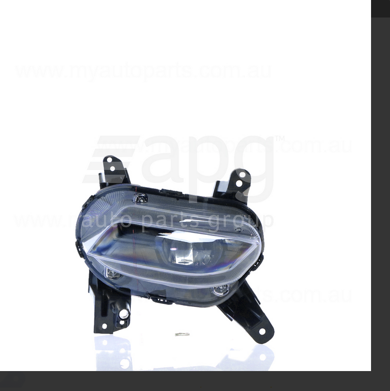 GENUINE RH Fog Light Spot Driving Lamp FOR Hyundai Santa Fe TM 10/19-10 LED TYPE