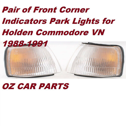 Front Corner Indicators Park Lights for Holden Commodore VN 1988-1991 PAIR NEW