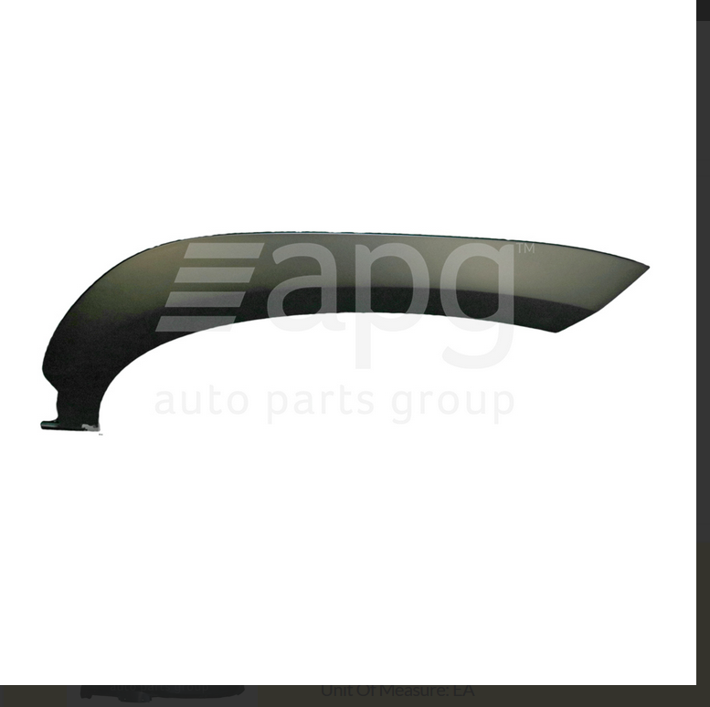 NEW GENUINE RIGHT FRONT GUARD MOULD FLARE FOR HYUNDAI KONA 8/2017-11/2020