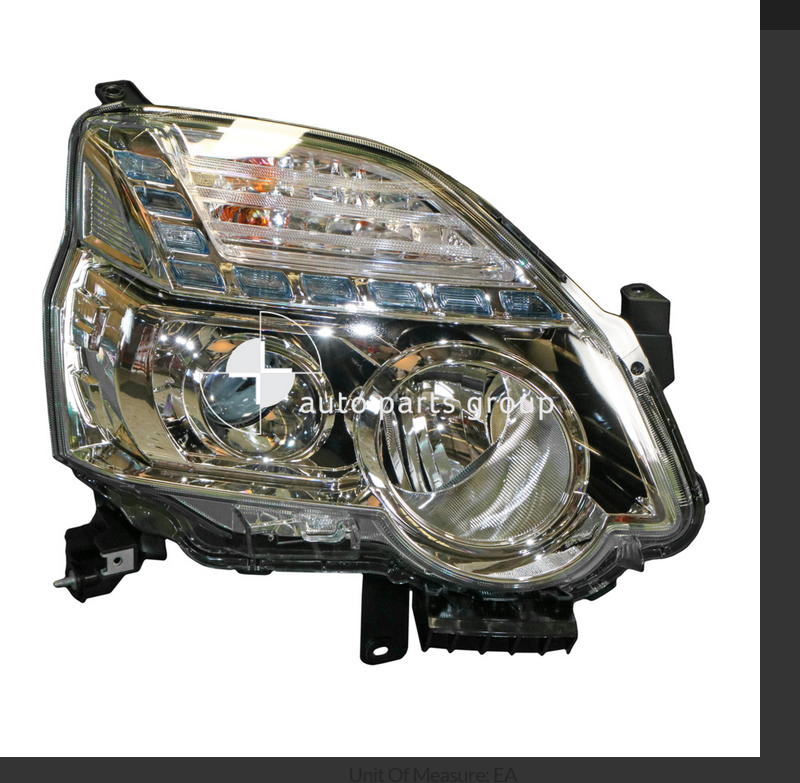 GENUINE DRIVER HEADLIGHT FOR NISSAN X-TRAIL T-31 7/2010-2/2014 ELECTRIC ADJUST